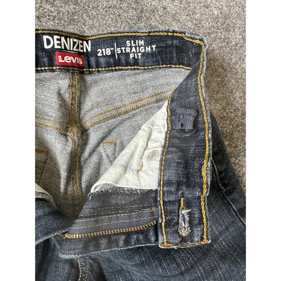 Denizen Levi's Boys Blue Denim Slim Straight 218 Jeans Youth Size 12 - Picture 10 of 10